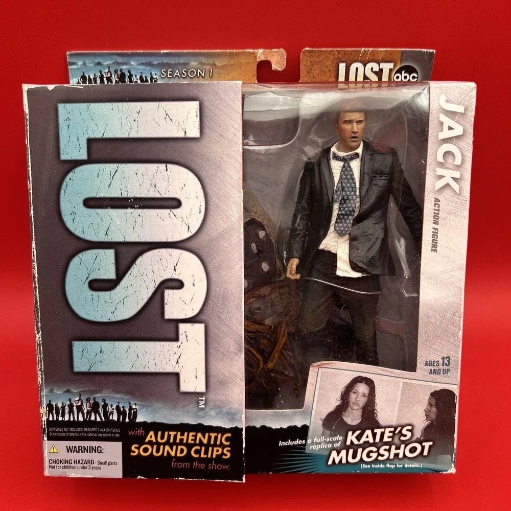Lost Season‎ 1 Jack Action Figure With Authentic Sound Clips New See Description
